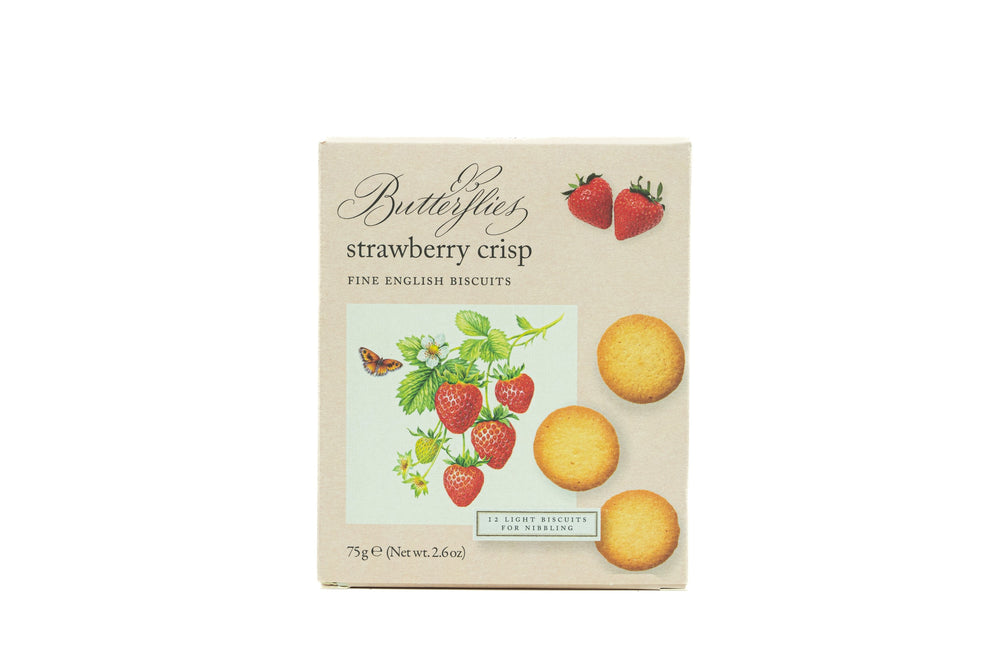 Butterflies Strawberry Biscuits Box 75g
