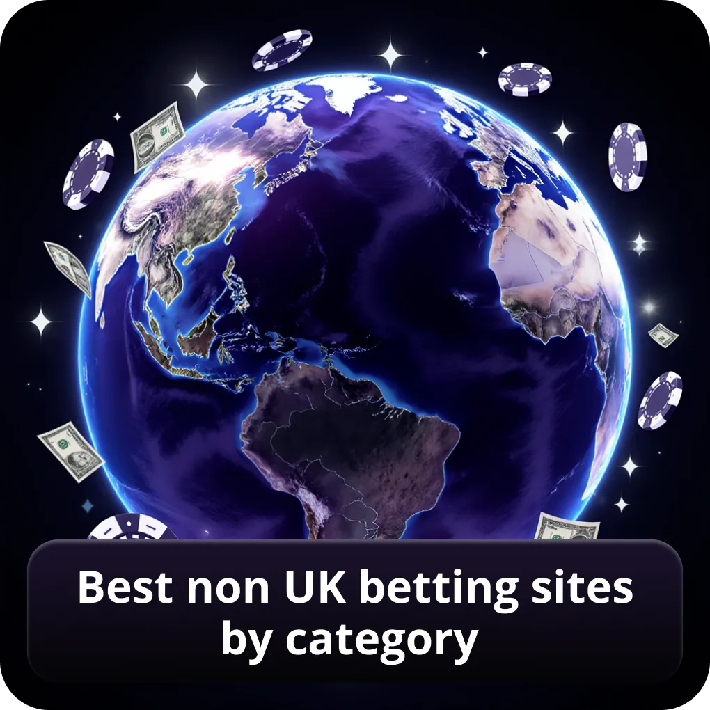 Best non UK betting sites by category